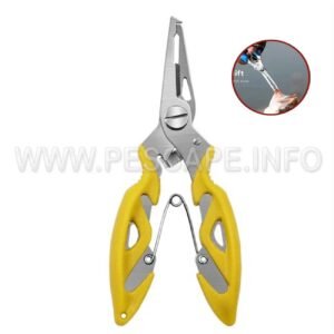 Alicates de pesca de acero inoxidable para agua salada - Color Amarillo