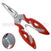 Alicates de pesca de acero inoxidable para agua salada - Rojo