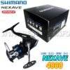 CARRETE SHIMANO FISHING Nexave 4000 FI spinning reel Dark Blue Silver - IND. PACK