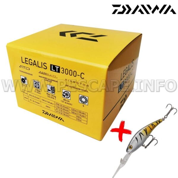 Carrete Daiwa Legalis LT Spinning Reel 3000-C | IND. PACK - Imagen 2