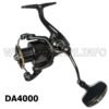 Carrete de pesca Deukio DA4000 grafito Spinning