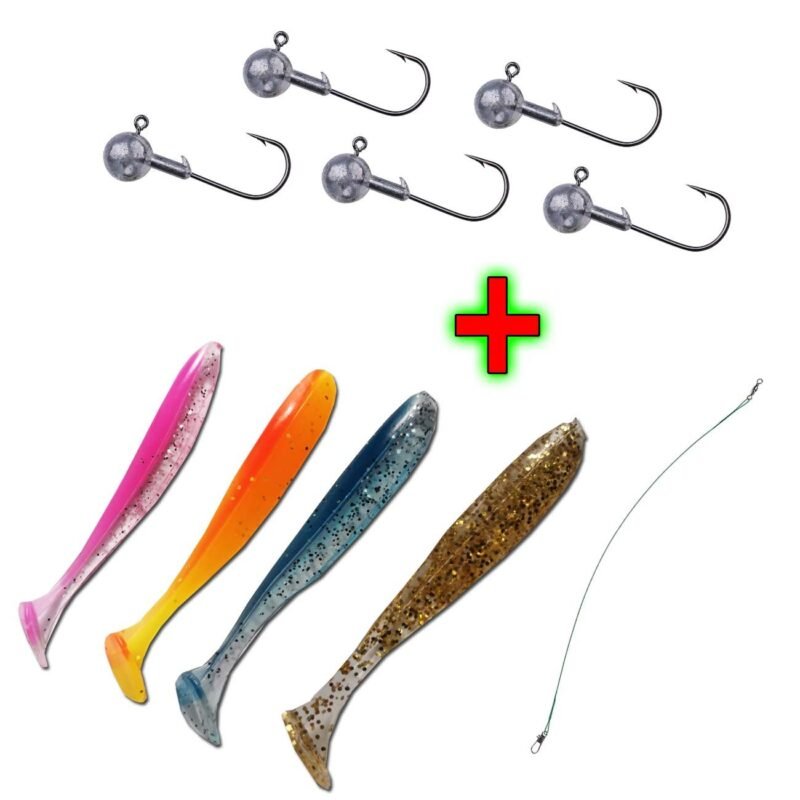 25 Teste Piombo Da Pesca Jig Head 3/8 Oz &ndash; Ami 1/0 &ndash; Esche Per Walleye &ndash; Freshwater