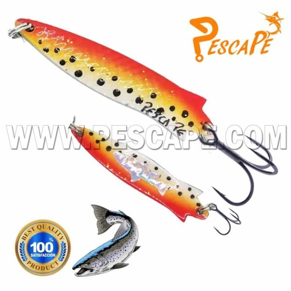 Cuchara Toby Spoon Lure Cucharilla para Trucha 14g Tricolor