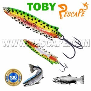 Cuchara Toby PescaPe® Spoon Lure Cucharilla para Trucha 14g Rasta