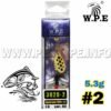 Cucharilla W.P.E SPINNER para trucha Alta Calidad Acero Cuchara | Dorado Black #2