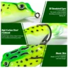 Señuelo para pesca Rana Wobbler 14g blando - Color 2 - Imagen 2