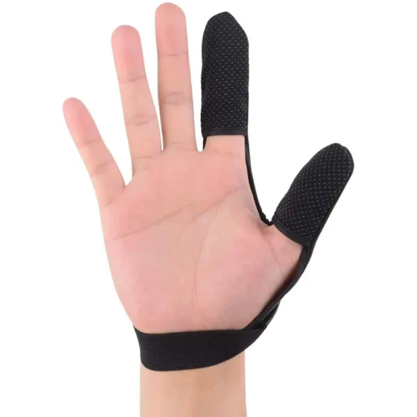 Guantes para pescar antideslizante | Negro (2 dedos) Para Pesca - Imagen 3