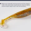 Señuelo Vinil Soft Lure NOEBY 10cm Green Cristal 9.7g - Imagen 2
