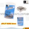 Kit Split Ring 6Mm (Pack 25 Und)  Para Pesca — Ind. Pack