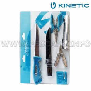 Kit herramientas Kinetic para pescar 5PCS cuchillos alicates linterna – IND. PACK