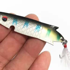 Señuelo Stoby de pesca para truchas Metal Duro 10g 6.9cm Plata