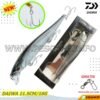 Señuelo Daiwa Minnow Wobbler Swimbait 3 Anzuelos Triples 11Cm 16G | Black Silver (1 UND) IND. PACK