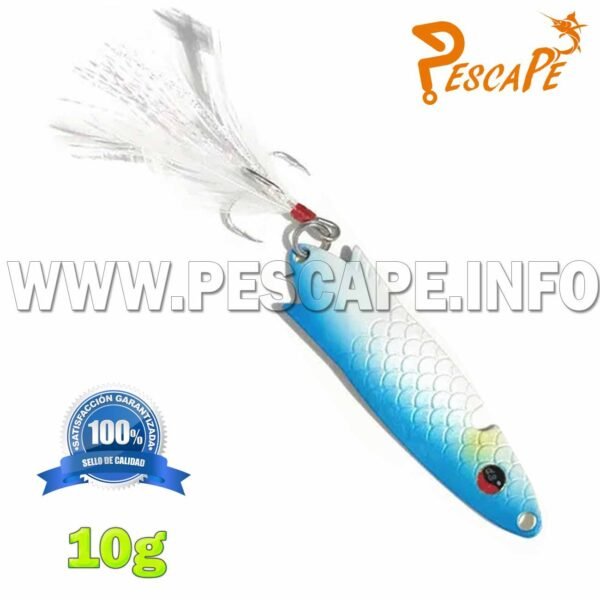 Señuelo Stoby de pesca para truchas Metal Duro 10g 6.9cm Blue