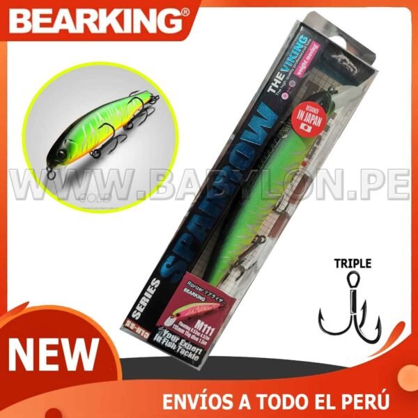 Señuelos de Pesca BEARKING de calidad profesional 2024 — MODEL D