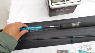 CAÑA SHIMANO NEXAVE SEABASS SPINNING 3.0M Lance 40-100G Fuji