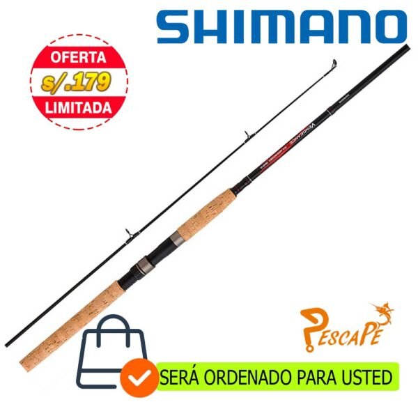Caña de pesca Vengeance BX 7′ 2.10m 14-40g Corcho 134 grs