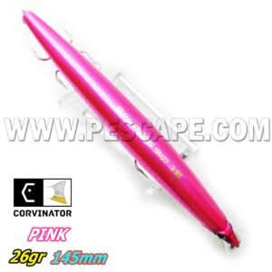 Señuelo CORVINATOR® SINKING LONG SHOOTER 145S / PINK