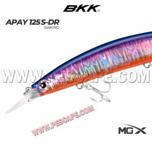 Señuelo MGX Apay 125S-DR BKK 125mm 27.5gr – Moradito Red