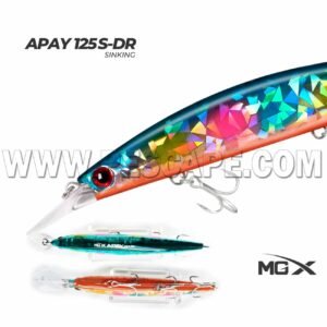 Señuelo MGX Apay 125S-DR BKK 125mm 27.5gr – 082 Payasito