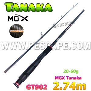 Caña Mgx Tanaka GT902 2.74m 20-60g SPINNING Carbono IM6 Lenguados Corvina Profesional