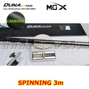 Caña spinning Mgx Duna GT1002 3m 28-84g Corvina Lenguado Estuche