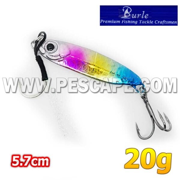 Jig Señuelo de Pesca Metal 5.7cm para espejos cachemas ríos Lagos Laguna 20g Payasito