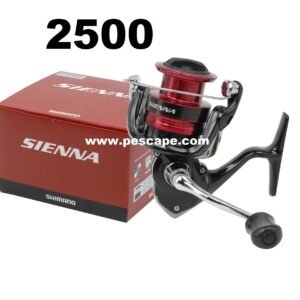 CARRETE SHIMANO SIENNA 2500 HG METAL 4KG 3+1 SPINNING | IND. PACK