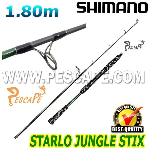 CAÑA SHIMANO JUNGLE STIX 572 1.80M HEAVY SPIN 150-300G PROFESIONAL