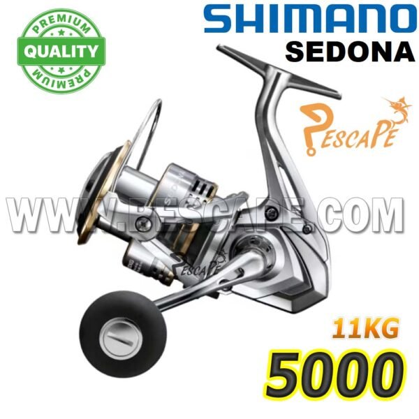 Carrete Shimano Sedona FJ C5000 XG Silver Spinning | IND. PACK