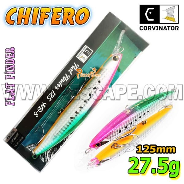 SEÑUELO CORVINATOR FLAT FINDER 125MD-S CHIFERO