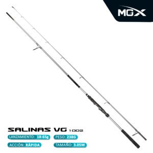 CAÑA MGX SALINAS VG 1002 3.05m SPINNING FAST 18-65gr CARBONO