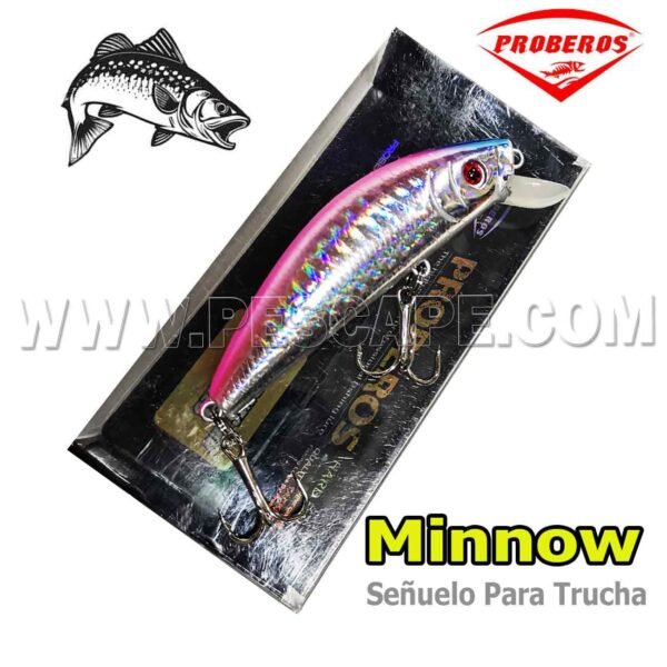 Señuelo para trucha PROBEROS Hard Baits Pro Color3