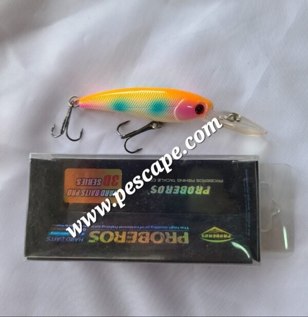 Señuelo para trucha PROBEROS Hard Baits Pro Ríos Lagunas ColorF
