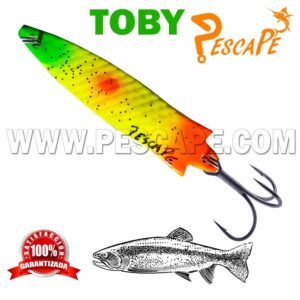 Cuchara Toby PescaPe® para truchas Lagunas Efectivos 14g ColorB
