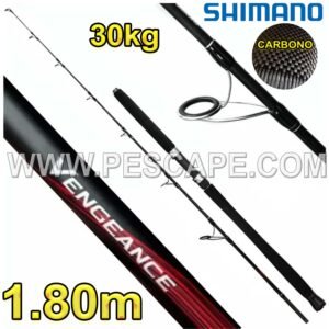 Caña Shimano Vengeance Boat 1.80m 80-200g XXH Fibra de Carbono