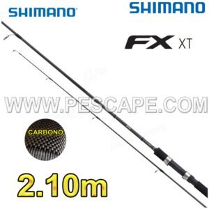 Cañas SHIMANO FX XT 2.10m Medium Heavy Fibra de Carbono