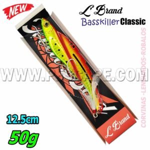 Jig Vibradores Flatbad VIB L-Brand Salt Water Lure 50gr Gold Teaser