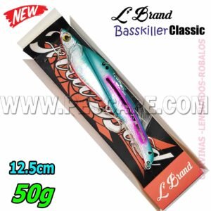 Jig Vibradores Flatbad VIB L-Brand Salt Water Lure 50gr Red Sardine
