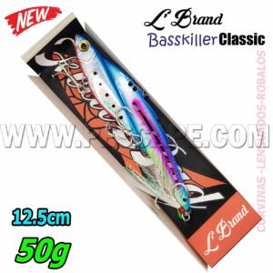 Jig Vibradores Flatbad VIB L-Brand Salt Water Lure 50gr Sardine Especial