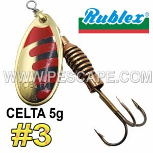 Mariposa Spinners Rublex CELTA #3 5gr ORN Original