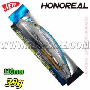 Señuelo Duro Honoreal Target-X Sinking 3D Eyes 110m 39g Color4