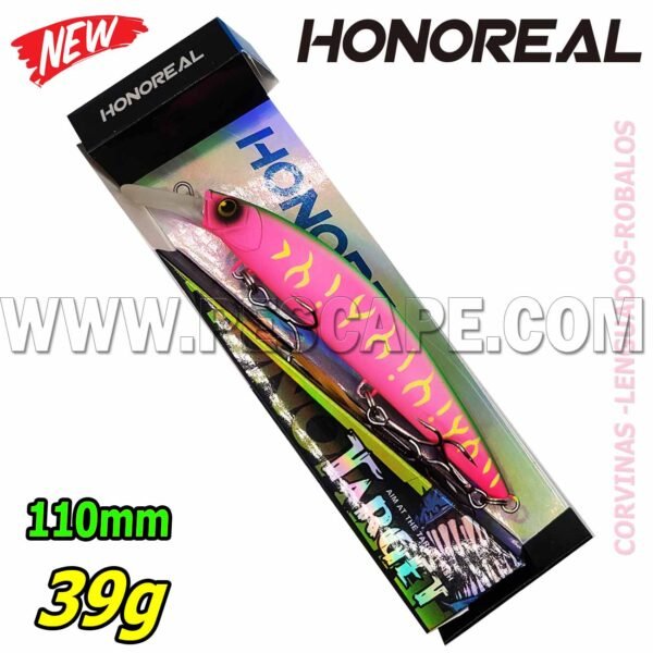 Señuelo Duro Honoreal Target-X Sinking 3D Eyes 110m 39g Color7