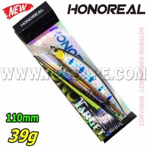 Señuelo Duro Honoreal Target-X Sinking 3D Eyes 110m 39g Color8