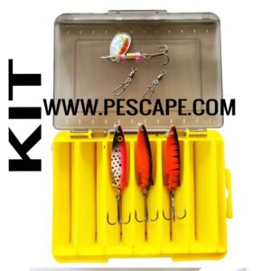Set de cucharas para trucha DUM Efectivos + estuche (3 und)