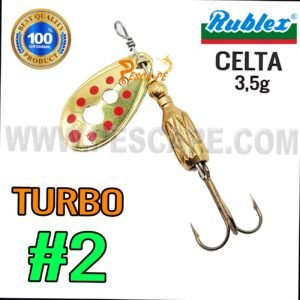 MARIPOSA TURBO RUBLEX CELTA #2 3.5gr OPR ORIGINAL