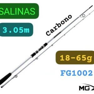 Caña Mgx Salinas FG 1002 3.05m 18-65g Fibra de Carbono Spinning