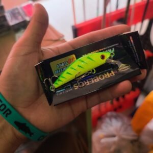 SEÑUELO PARA TRUCHA PROBEROS HARD BAITS PRO 3D SERIES YELLOW