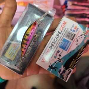 Señuelo para trucha PROBEROS 3D Hard Baits Pro Ríos Lagunas Pink blank