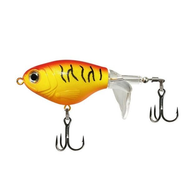Señuelo de pescar TopWater Artificial Whopper Cola giratorio Duro Color1
