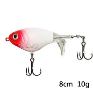 Señuelo de pescar TopWater Artificial Whopper Cola giratorio Duro Color6